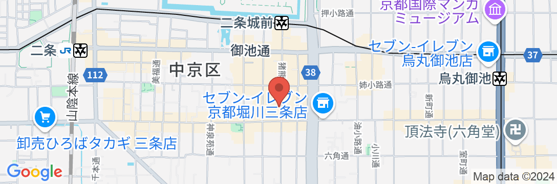 みやび庵の地図