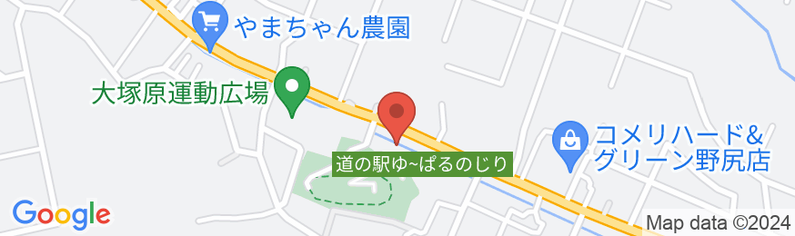 道の駅ゆ〜ぱるのじりの地図