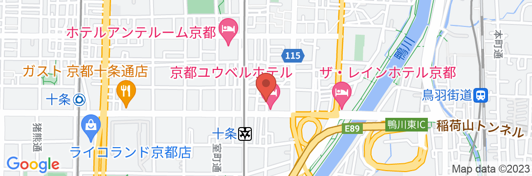 京ノ夢の地図