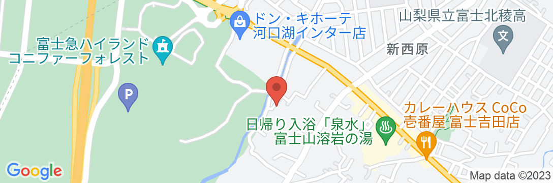 富士山ゲストハウス&カフェ きっか家の地図