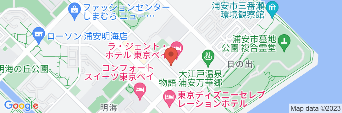 ラ・ジェント・ホテル東京ベイの地図