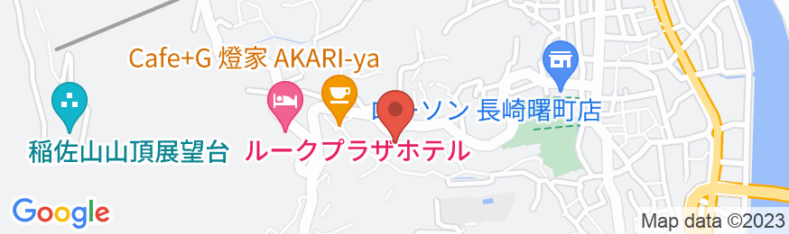 稲佐山温泉VIEW CABIN(アマンディ内)の地図