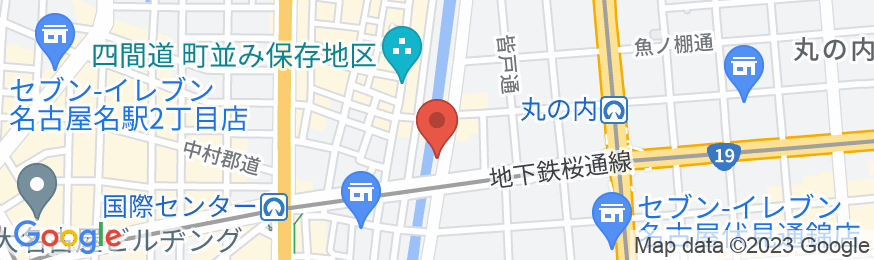 ジャストインプレミアム名古屋駅の地図