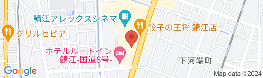 ホテルルートイン鯖江-国道8号-の地図