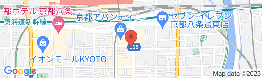 相鉄フレッサイン 京都駅八条口の地図