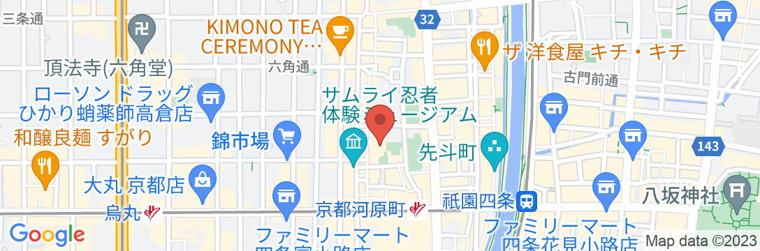 コミカプ京都新京極店の地図