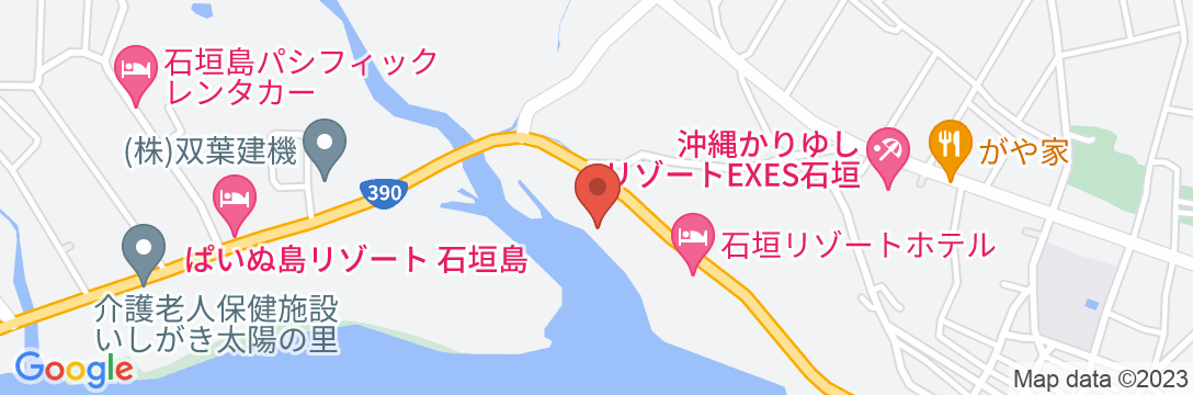 イシガキコンド 宮良 <石垣島>の地図