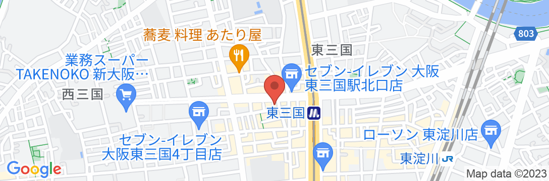 Gasthaus44higashimikuniの地図
