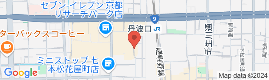 京と家 朱雀庵の地図