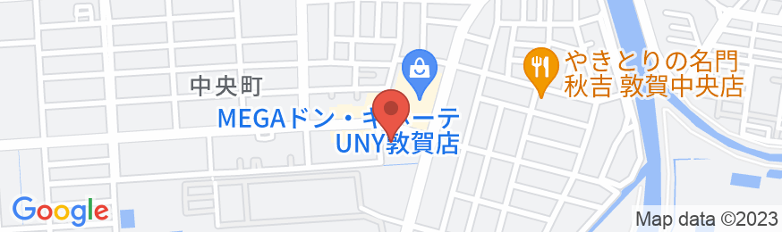 ホテルアルファーワン敦賀の地図