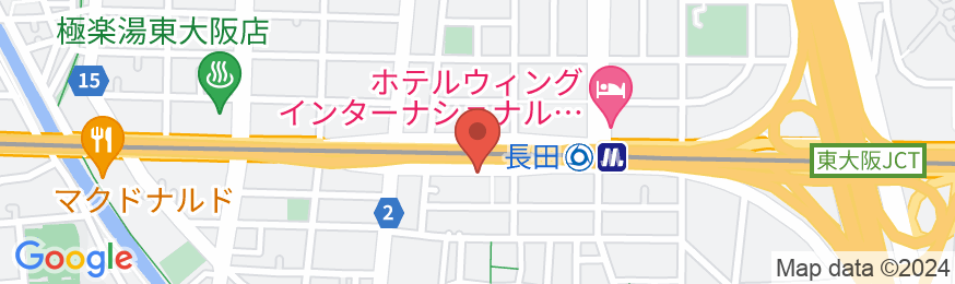 リッチモンドホテル東大阪の地図