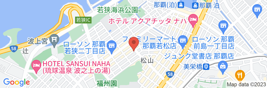 ホテル ロコイン沖縄の地図
