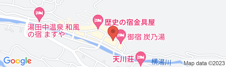 渋温泉 よろづや旅館の地図