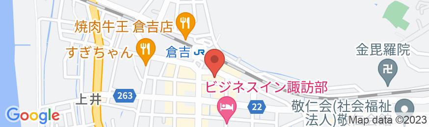 ホテルセントパレス倉吉の地図