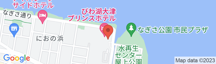 びわ湖大津プリンスホテルの地図