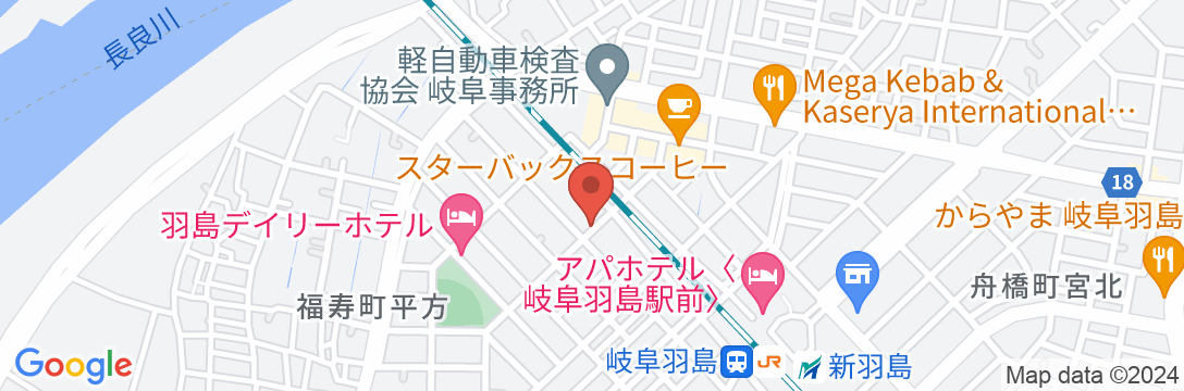 ホテルKOYO別館の地図