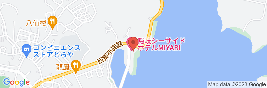 隠岐シーサイドホテルMIYABI<隠岐諸島>の地図