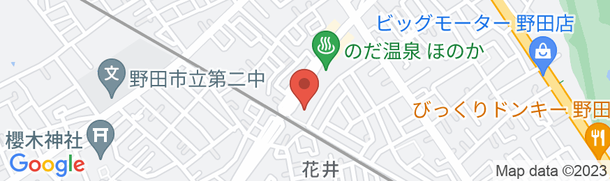 ビジネスホテル野田の地図