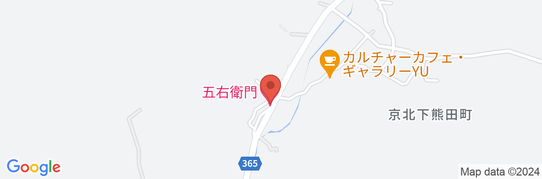 五右衛門 GOEMON KYOTO JAPANの地図