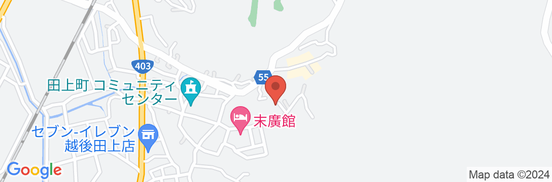 湯田上温泉 ホテル小柳の地図