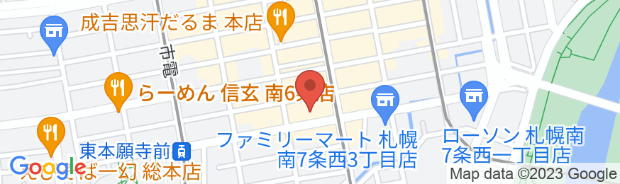 ホテルネッツ札幌の地図