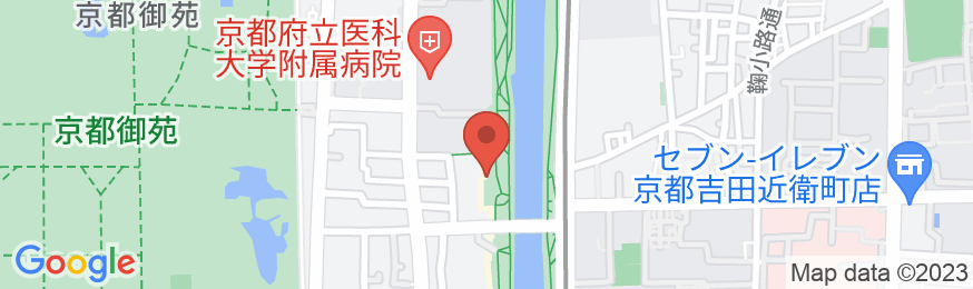 KKR京都 くに荘(国家公務員共済組合連合会京都宿泊所)の地図