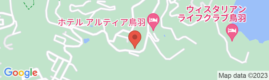 伊勢志摩の波音 海楼の地図