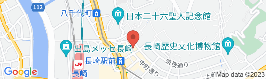 長崎パールビジネスホテルの地図