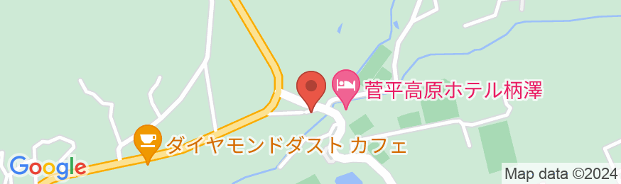 ホテル白樺荘<菅平高原>の地図