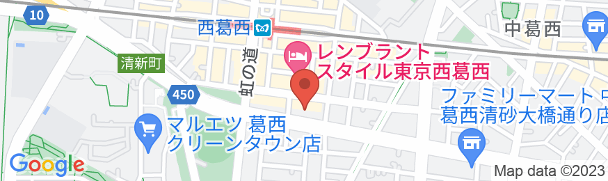 レンブラントスタイル東京西葛西グランデの地図