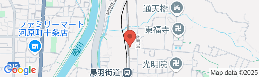 紡 東福寺南門の地図