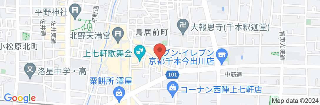 上七軒 億の地図