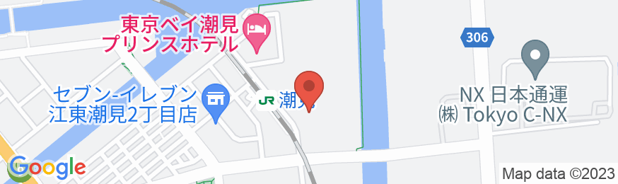 ホテルリブマックス東京潮見駅前の地図