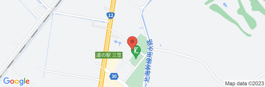三笠天然温泉 太古の湯 スパリゾートHOTEL TAIKO・別邸 旅籠の地図