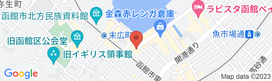 HakoBA 函館 by THE SHARE HOTELSの地図