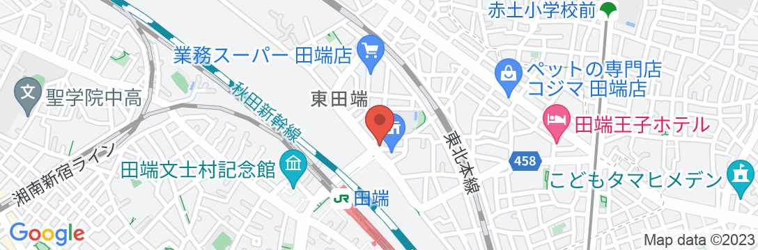 リビングキューブ田端駅前の地図
