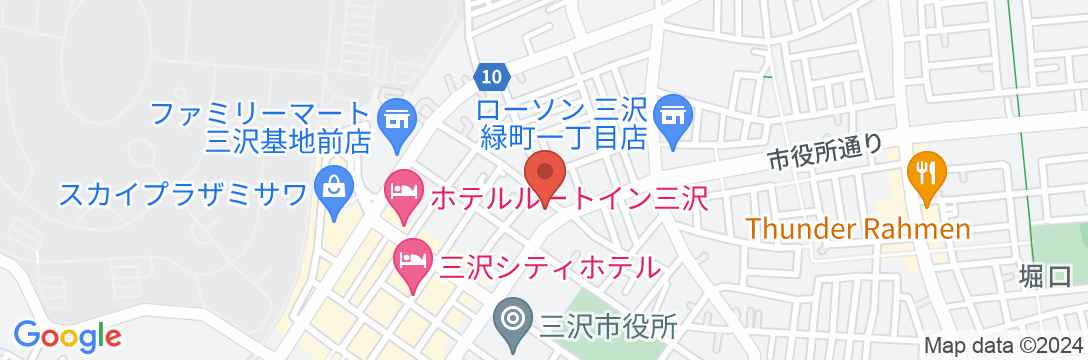 三沢プリンセスホテルの地図