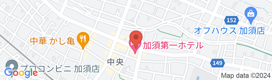 加須第一ホテルの地図
