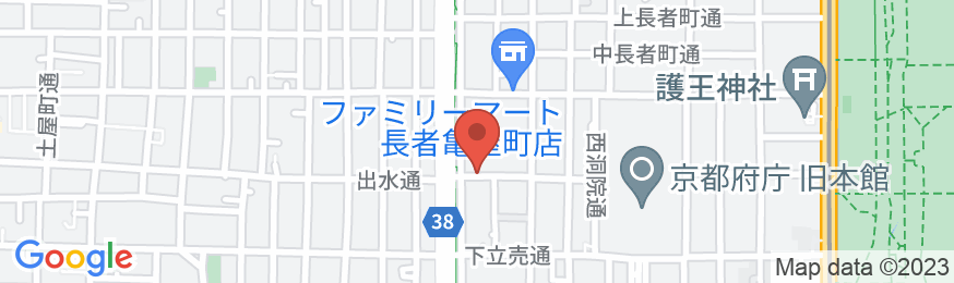 THE JUNEI HOTEL 京都御所西の地図