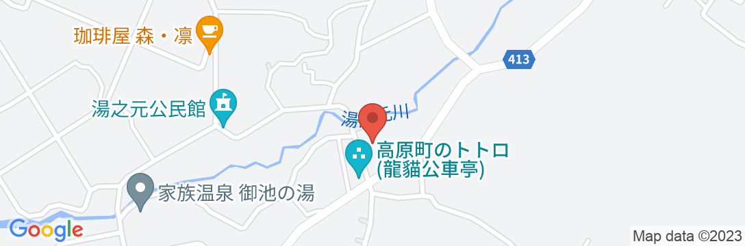 湯之元温泉 <宮崎県>の地図