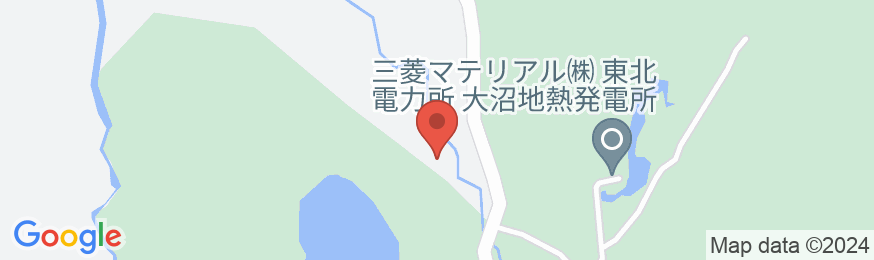 八幡平大沼茶屋湖の地図