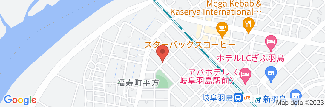羽島デイリーホテルの地図