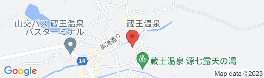 蔵王温泉 名湯舎 創 -MEITOYA SO-の地図