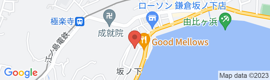 ゲストハウス 鎌倉ZENーJIの地図