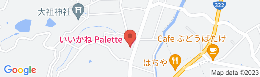 いいかねPaletteの地図