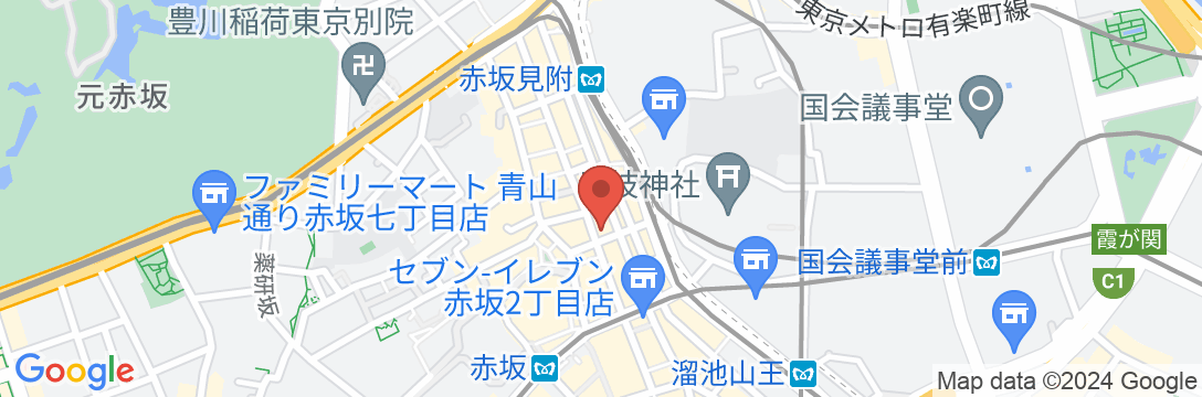 ザ・センチュリオン クラシック赤坂の地図