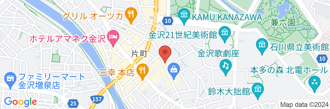 Kaname Inn Tatemachiの地図