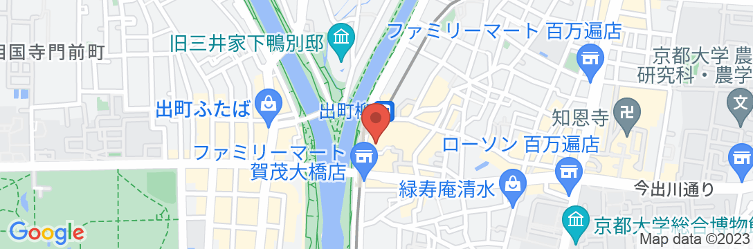 宿坊 常林寺 離の地図