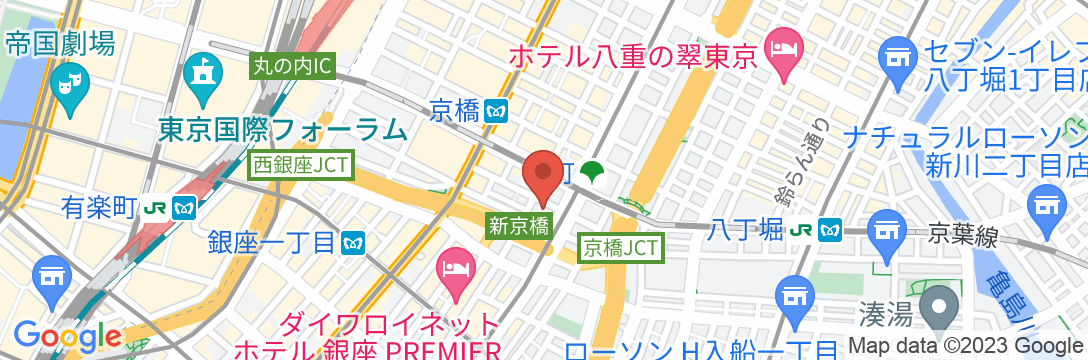 ホテルSUI銀座京橋byABESTの地図