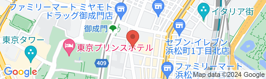 京王プレッソイン浜松町の地図